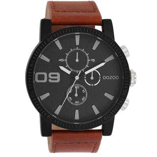 ΡΟΛΟΙ OOZOO  C11211 OOZOO Timepieces Brown Leather Strap