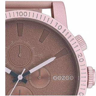 ΡΟΛΟΙ OOZOO  C11218 OOZOO Timepieces Pink Leather Strap