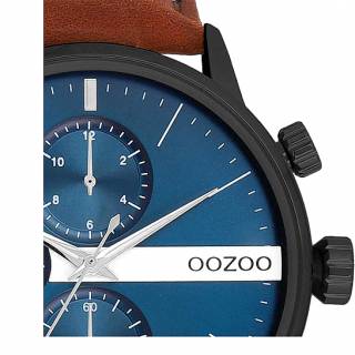 ΡΟΛΟΙ OOZOO  C11222 OOZOO Timepieces Brown Leather Strap