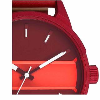 ΡΟΛΟΙ OOZOO  C11231 OOZOO Timepieces Bordeaux Leather Strap