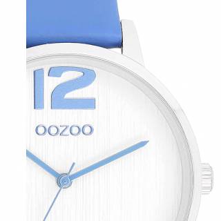 ΡΟΛΟΙ OOZOO  C11235 OOZOO Timepieces Light Blue Leather Strap