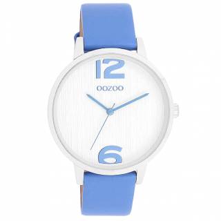 ΡΟΛΟΙ OOZOO  C11235 OOZOO Timepieces Light Blue Leather Strap