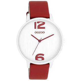 ΡΟΛΟΙ OOZOO  C11237 OOZOO Timepieces Red Leather Strap