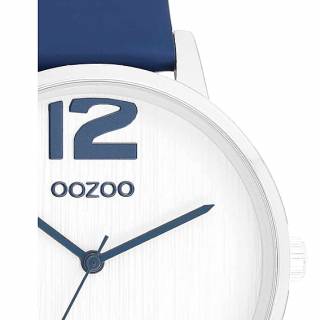 ΡΟΛΟΙ OOZOO  C11238 OOZOO Timepieces Blue Leather Strap