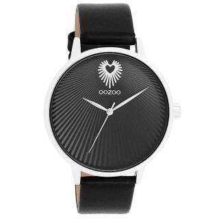 ΡΟΛΟΙ OOZOO  C11241 OOZOO Timepieces Black Leather Strap