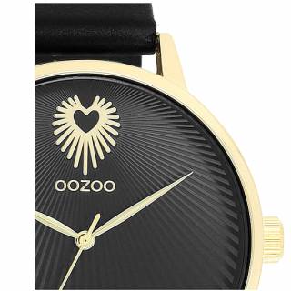 ΡΟΛΟΙ OOZOO  C11242 OOZOO Timepieces Black Leather Strap