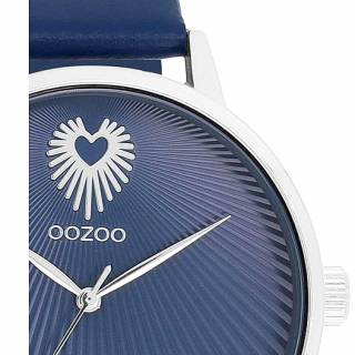 ΡΟΛΟΙ OOZOO  C11243 OOZOO Timepieces Blue Leather Strap