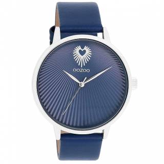 ΡΟΛΟΙ OOZOO  C11243 OOZOO Timepieces Blue Leather Strap