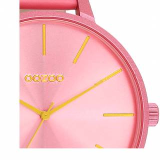 ΡΟΛΟΙ OOZOO  C11250 OOZOO Timepieces Pink Leather Strap