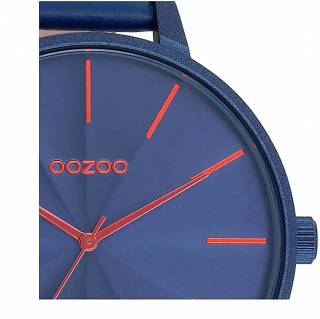 ΡΟΛΟΙ OOZOO  C11252 OOZOO Timepieces Blue Leather Strap