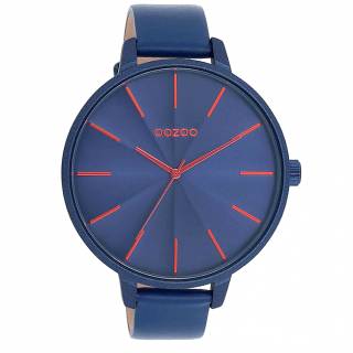 ΡΟΛΟΙ OOZOO  C11252 OOZOO Timepieces Blue Leather Strap