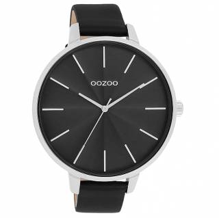 ΡΟΛΟΙ OOZOO  C11258  OZOO Timepieces Black Leather Strap