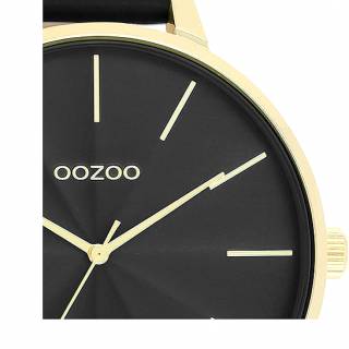 ΡΟΛΟΙ OOZOO  C11259 OOZOO Timepieces Black Leather Strap