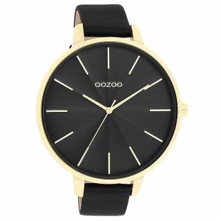 ΡΟΛΟΙ OOZOO  C11259 OOZOO Timepieces Black Leather Strap