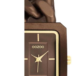 ΡΟΛΟΙ OOZOO  C11276 OOZOO Timepieces Brown Plastic Bracelet