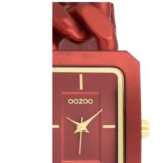 ΡΟΛΟΙ OOZOO  C11277 OOZOO Timepieces Bordeaux Plastic Bracelet