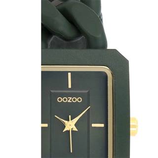 ΡΟΛΟΙ OOZOO  C11279 OOZOO Timepieces Olive Green Plastic Bracelet