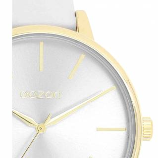 ΡΟΛΟΙ OOZOO  C11290 OOZOO Timepieces Grey Leather Strap