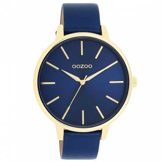 ΡΟΛΟΙ OOZOO  C11292 OOZOO Timepieces Blue Leather Strap