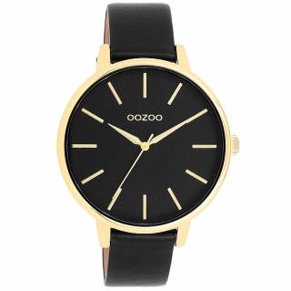 ΡΟΛΟΙ OOZOO  C11294 OOZOO Timepieces Black Leather Strap