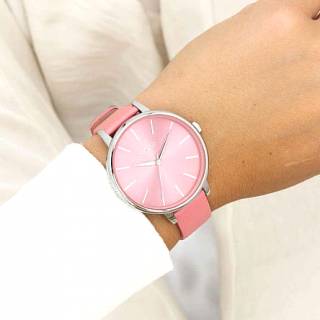 ΡΟΛΟΙ OOZOO  C11295 OOZOO Timepieces Pink Leather Strap