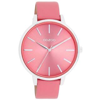 ΡΟΛΟΙ OOZOO  C11295 OOZOO Timepieces Pink Leather Strap