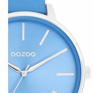 ΡΟΛΟΙ OOZOO  C11296 OOZOO Timepieces Light Blue Leather Strap