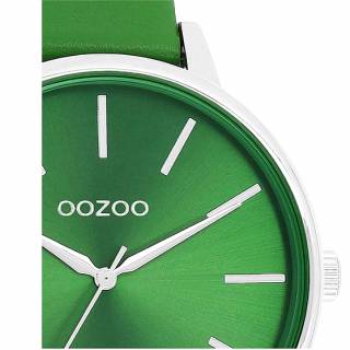 ΡΟΛΟΙ OOZOO  C11297 OOZOO Timepieces Green Leather Strap