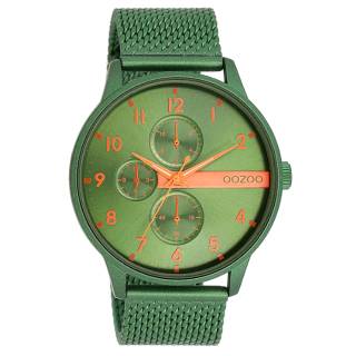 ΡΟΛΟΙ OOZOO  C11303 OOZOO Timepieces Green Metallic Bracelet