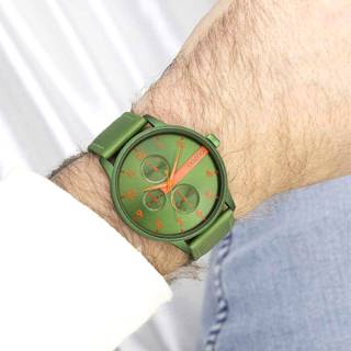 ΡΟΛΟΙ OOZOO  C11308 OOZOO Timepieces Green Leather Strap