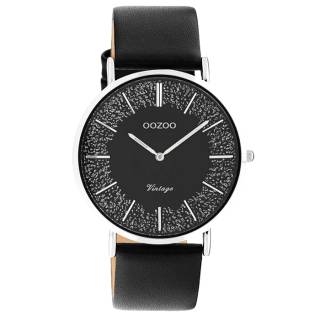 ΡΟΛΟΙ OOZOO C20131 OOZOO Vintage Black Leather Strap