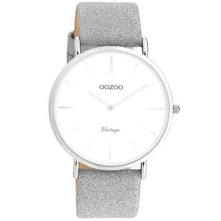 ΡΟΛΟΙ OOZOO C20145 OOZOO Vintage Silver Lesther Strap