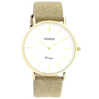 ΡΟΛΟΙ OOZOO C20148 OOZOO Vintage Gold Lesther Strap