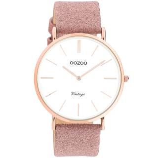 ΡΟΛΟΙ OOZOO C20150 OOZOO Vintage Pink Leather Strap