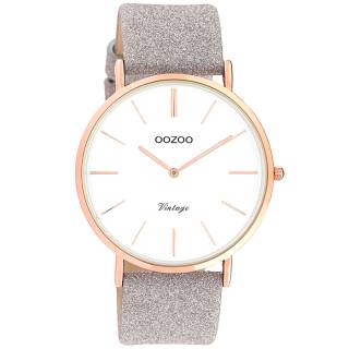 ΡΟΛΟΙ OOZOO C20151 OOZOO Vintage Grey Lesther Strap