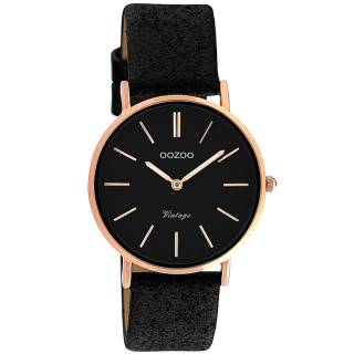 ΡΟΛΟΙ OOZOO C20159  OOZOO Vintage Black Lesther Strap