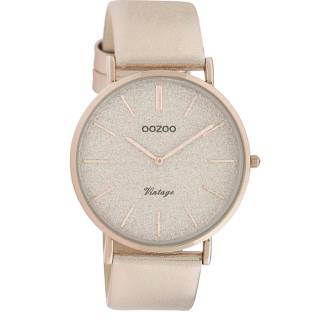 ΡΟΛΟΙ OOZOO C20165 OOZOO Vintage Beige Leather Strap