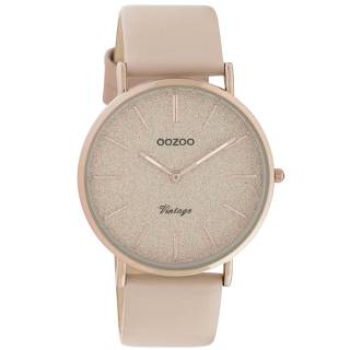 ΡΟΛΟΙ OOZOO C20166 OOZOO Vintage Beige Leather Strap