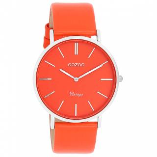 ΡΟΛΟΙ OOZOO  C20320 OOZOO Vintage Orange Leather Strap