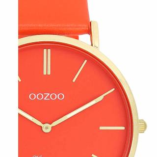 ΡΟΛΟΙ OOZOO  C20321 OOZOO Vintage Orange Leather Strap