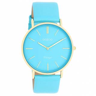 ΡΟΛΟΙ OOZOO  C20323 OOZOO Vintage Light Blue Leather Strap