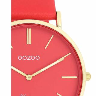 ΡΟΛΟΙ OOZOO  C20325 OOZOO Vintage Red Leather Strap