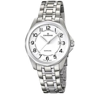 ΡΟΛΟΙ CANDINO C4491/1 CANDINO Classic Timeless Silver Stainless Steel Bracelet