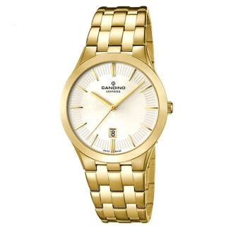 ΡΟΛΟΙ CANDINO C4541/1 CANDINO Classic Timeless Gold Stainless Steel Bracelet