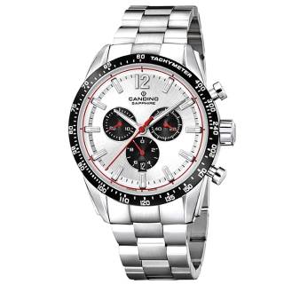 ΡΟΛΟΙ CANDINO C4682/1 CANDINO Gents Chronograph Silver Stainless Steel Bracelet