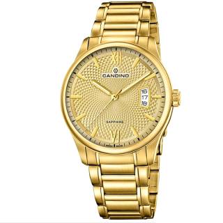 ΡΟΛΟΙ CANDINO C4692/2 CANDINO Gents Gold Stainless Steel Bracelet