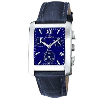 ΡΟΛΟΙ CANDINO C7503/2 CANDINO Gents Chronograph Blue Leather Bracelet