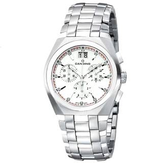 ΡΟΛΟΙ CANDINO C7511/1 CANDINO Gents Chronograph Silver Stainless Steel Bracelet