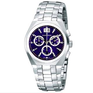 ΡΟΛΟΙ CANDINO C7511/6 CANDINO Gents Chronograph Silver Stainless Steel Bracelet