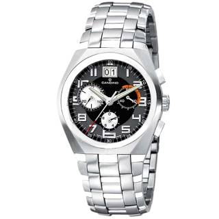 ΡΟΛΟΙ CANDINO C7511/C CANDINO Gents Chronograph Silver Stainless Steel Bracelet